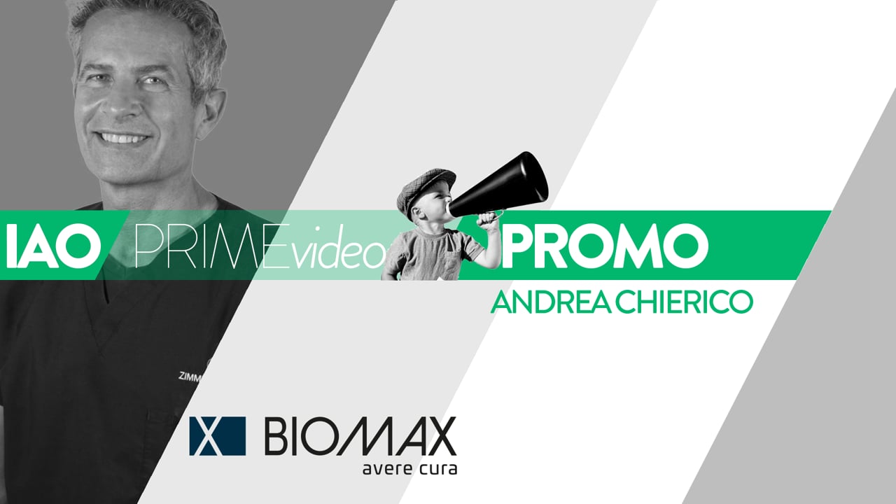 Webinar dr Chierico Biomax per IAO